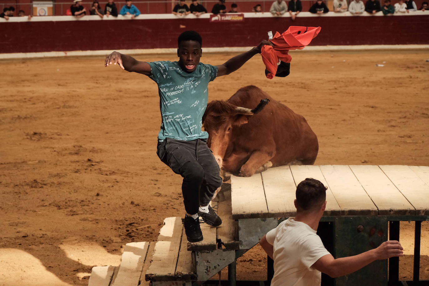 Las vaquillas no defraudan en el martes mateo