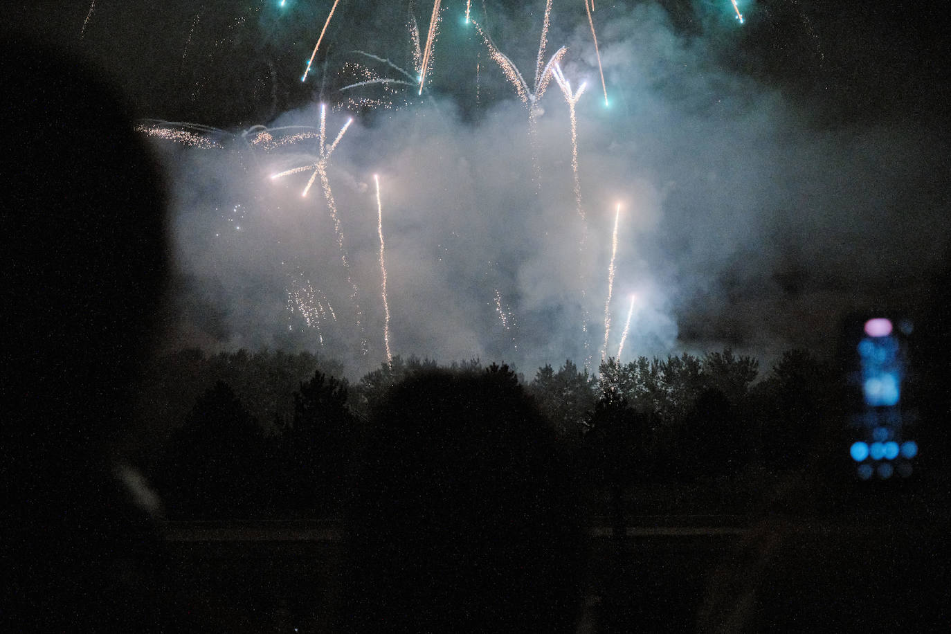 Fuegos artificiales de San Mateo con pirotecnia Pibierzo