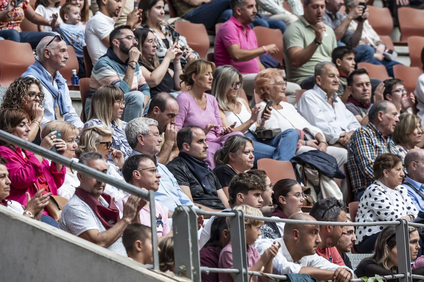 Concurso de recortes en la plaza de toros La Ribera, en imágenes