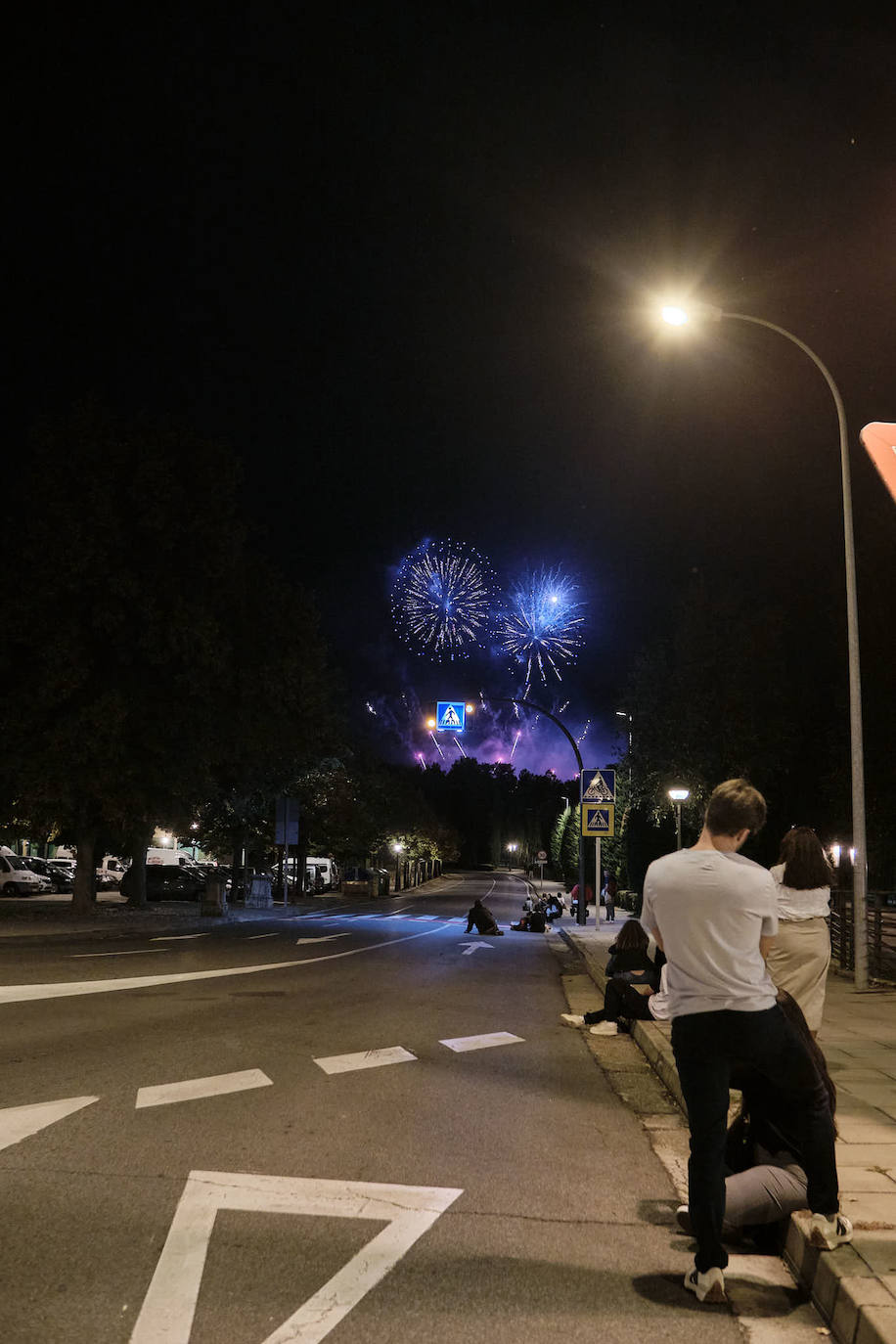 Fuegos artificiales del miércoles a cargo de Pirotecnia Pibierzo