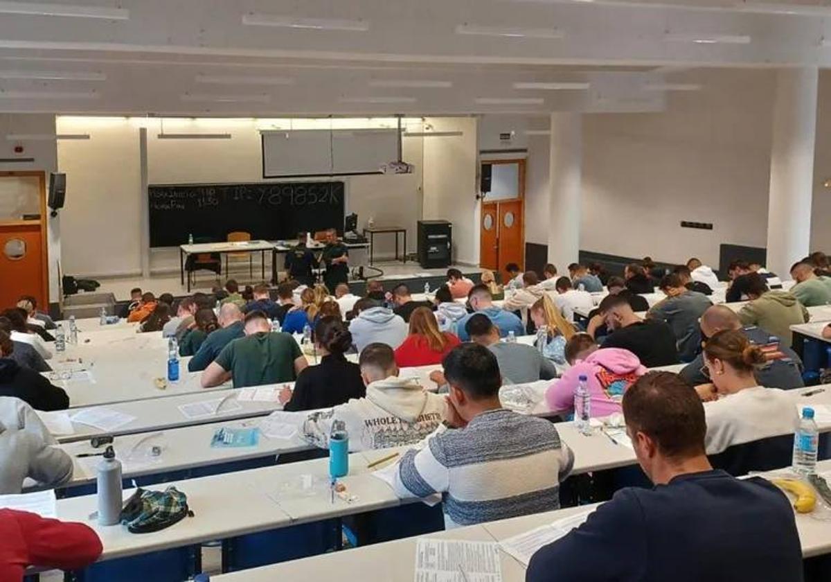 Suspendidas las pruebas de oposición a la Guardia Civil de este domingo por un error en las cajas que contenían los exámenes