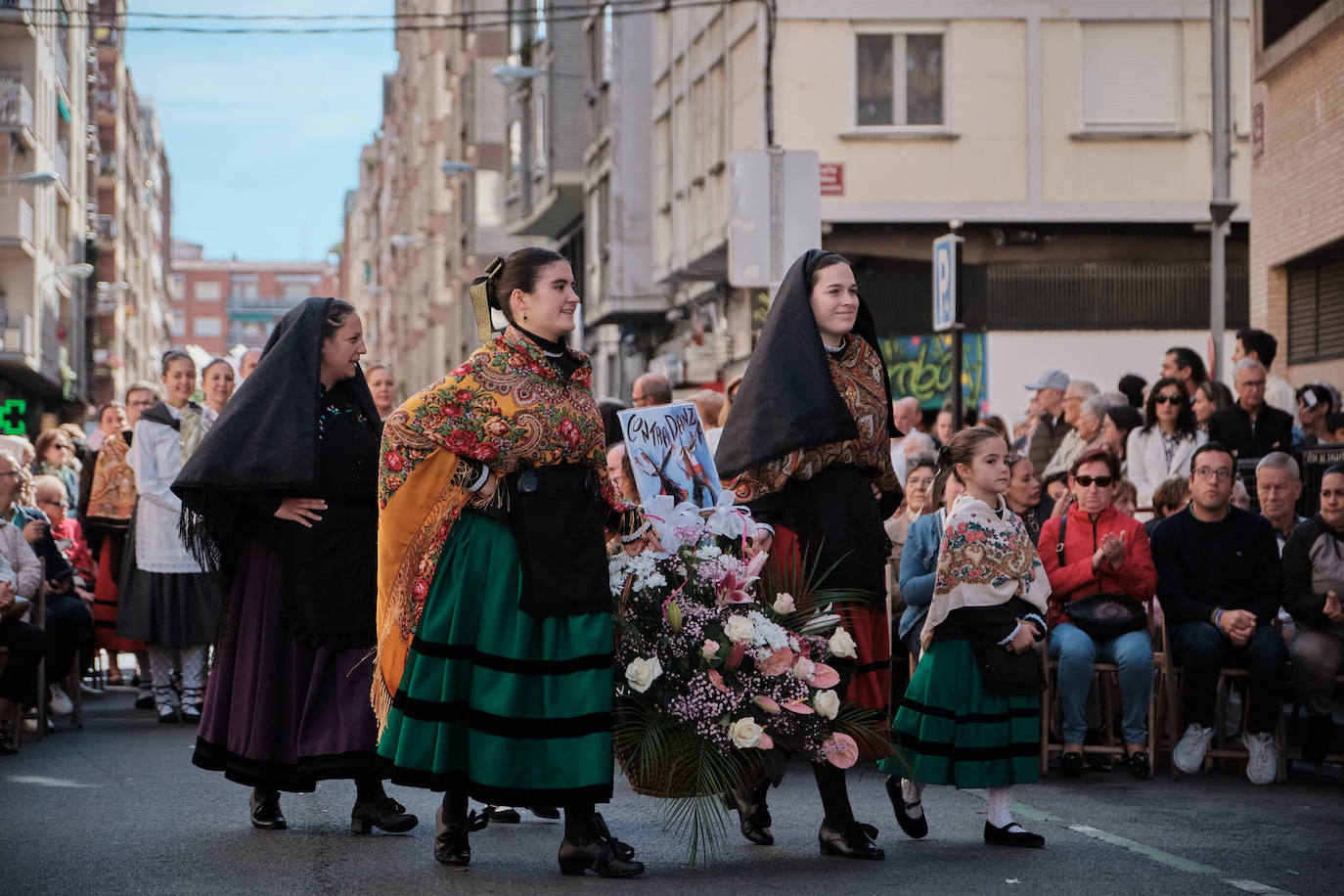 Misa y ofrenda floral de San Mateo a la Virgen de Valvanera