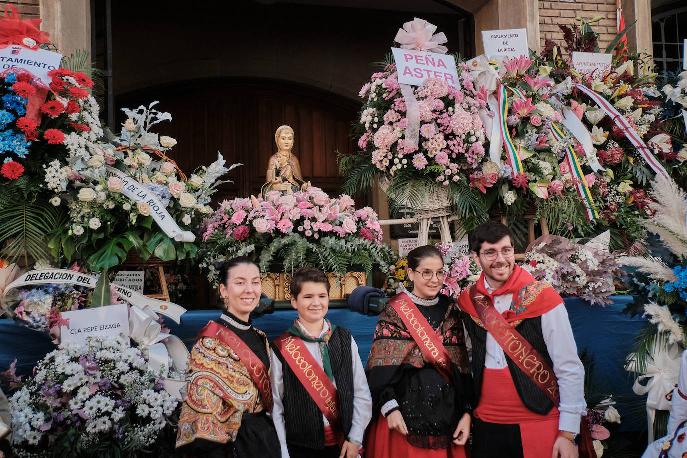 Misa y ofrenda floral de San Mateo a la Virgen de Valvanera