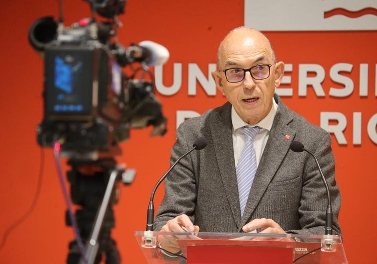 Juan Carlos Ayala, este lunes, en la rueda de prensa de este lunes.