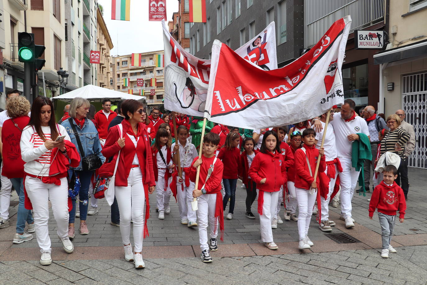 Los niños tomaron el relevo en las fiestas de Arnedo