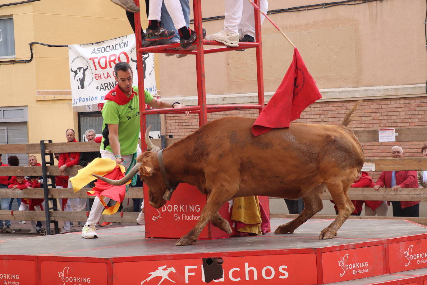 Los niños tomaron el relevo en las fiestas de Arnedo