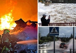 Incendio en Recirsa, inundaciones de febrero y tormentas del pasado 2 de septiembre.