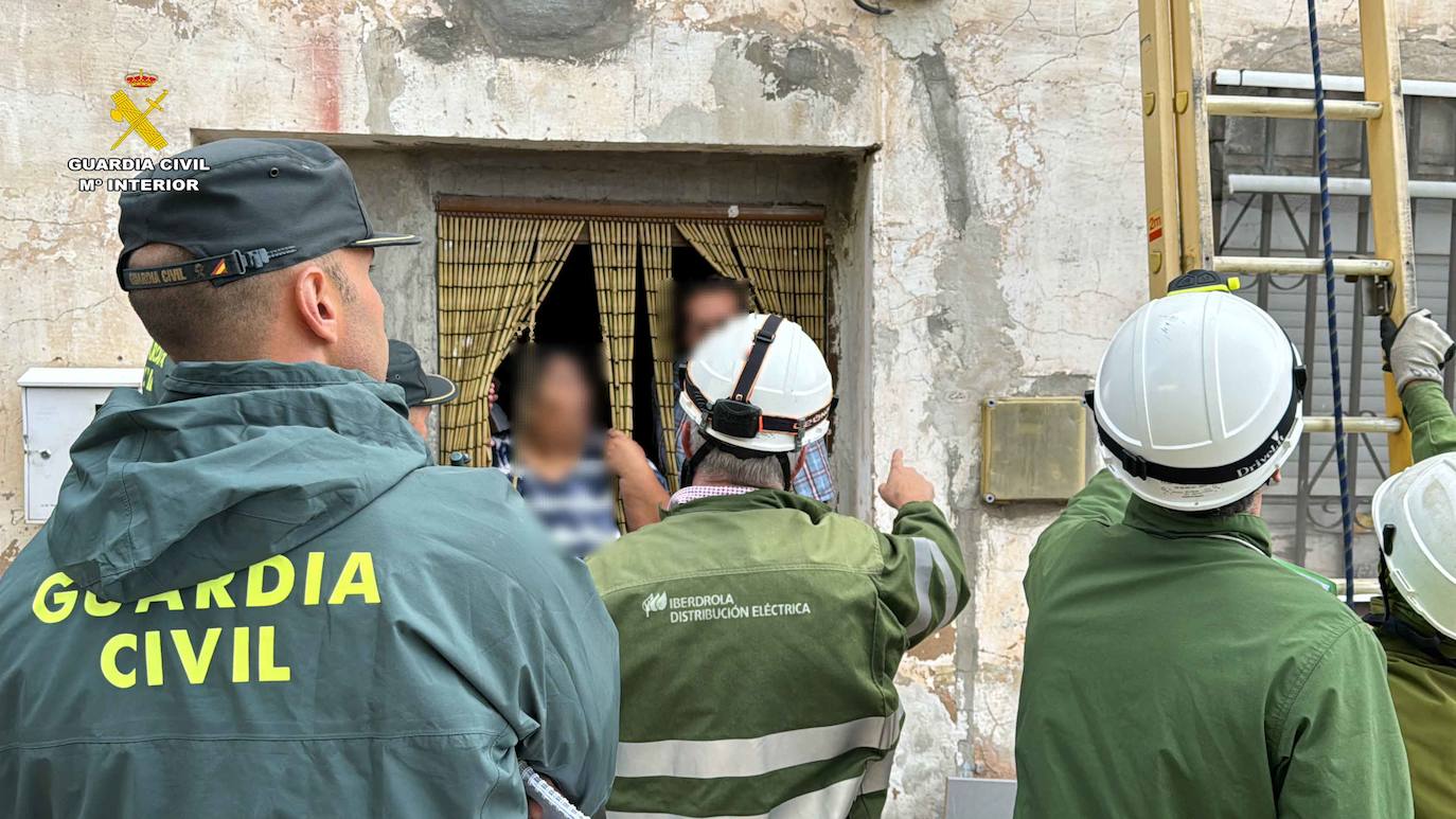 Operación &#039;apaga y vámonos&#039; de la Guardia Civil en Albelda