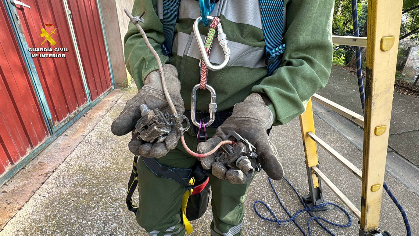 Operación &#039;apaga y vámonos&#039; de la Guardia Civil en Albelda