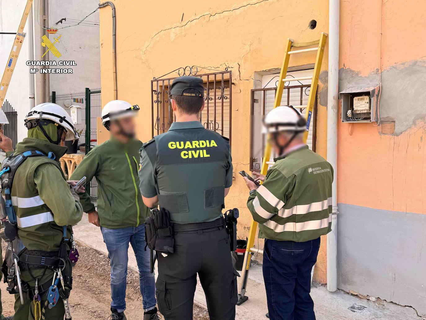Operación &#039;apaga y vámonos&#039; de la Guardia Civil en Albelda