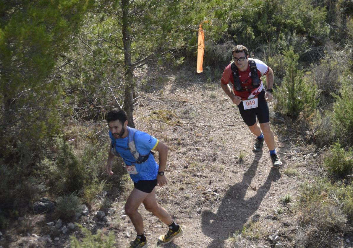 Dos de los participantes en la prueba.