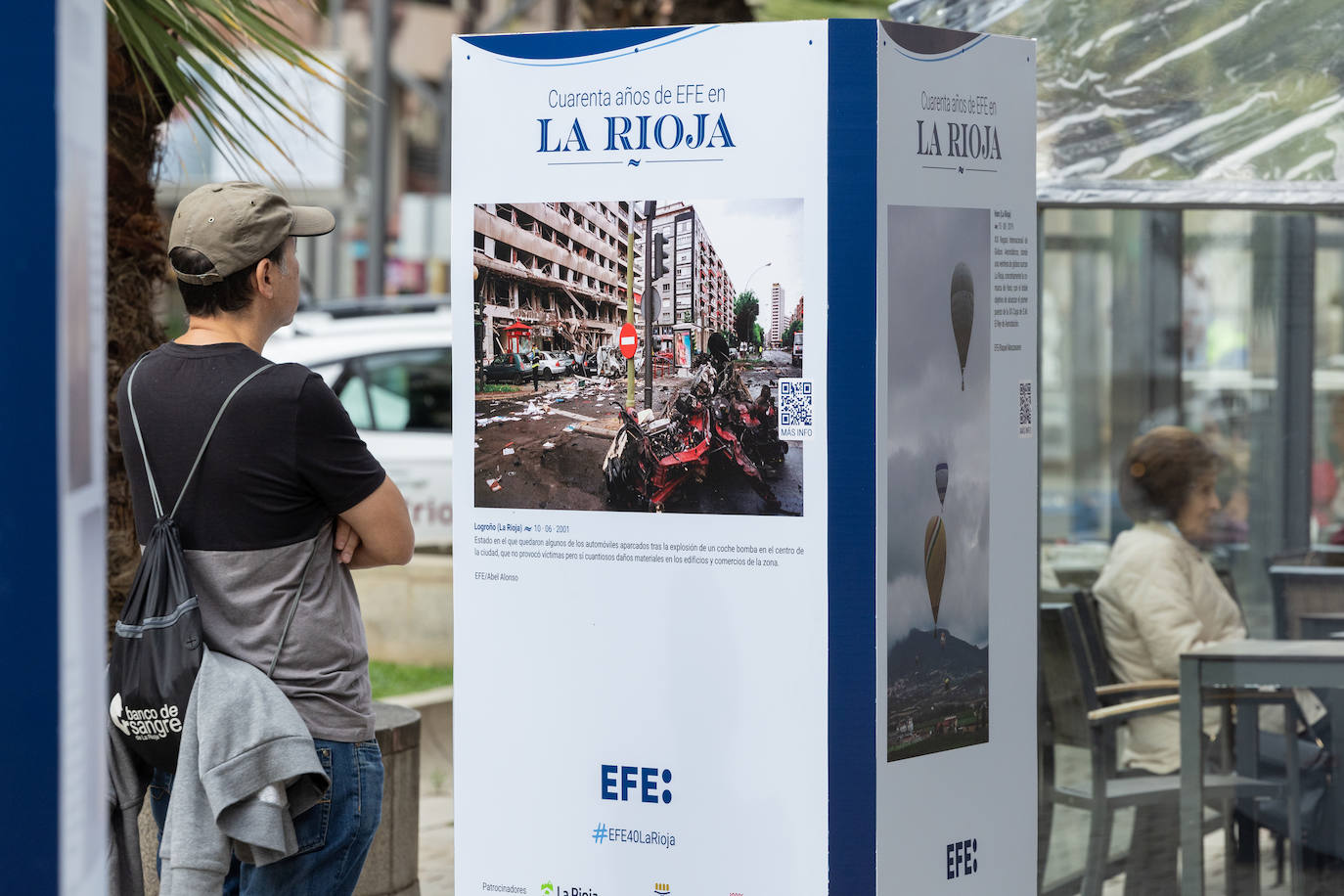 La muestra &#039;Momentos icónicos de nuestra tierra. EFE 40 La Rioja&#039;