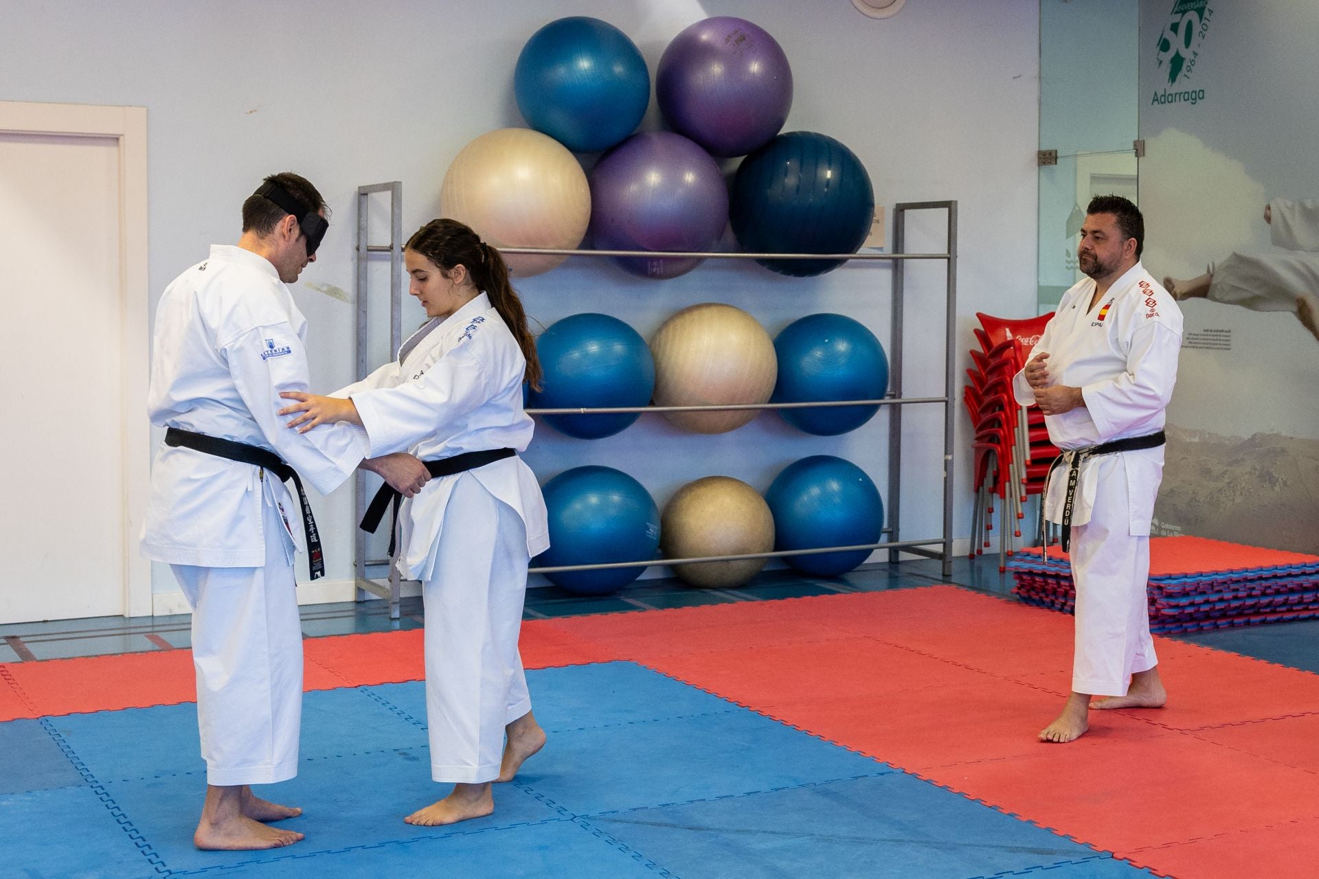 La selección española de parakárate, en Logroño