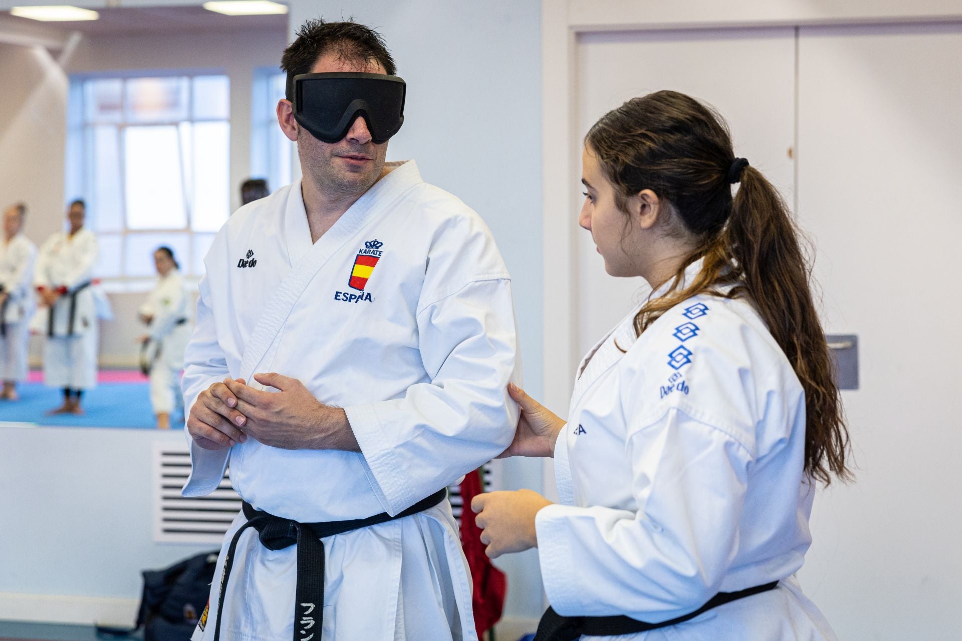 La selección española de parakárate, en Logroño