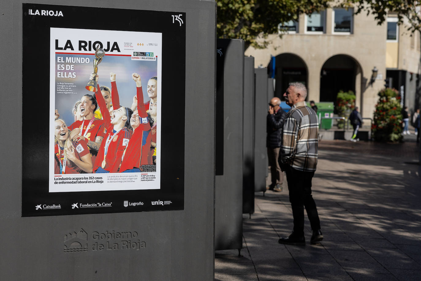 Una muestra de algunas de las portadas más importantes de Diario LA RIOJA
