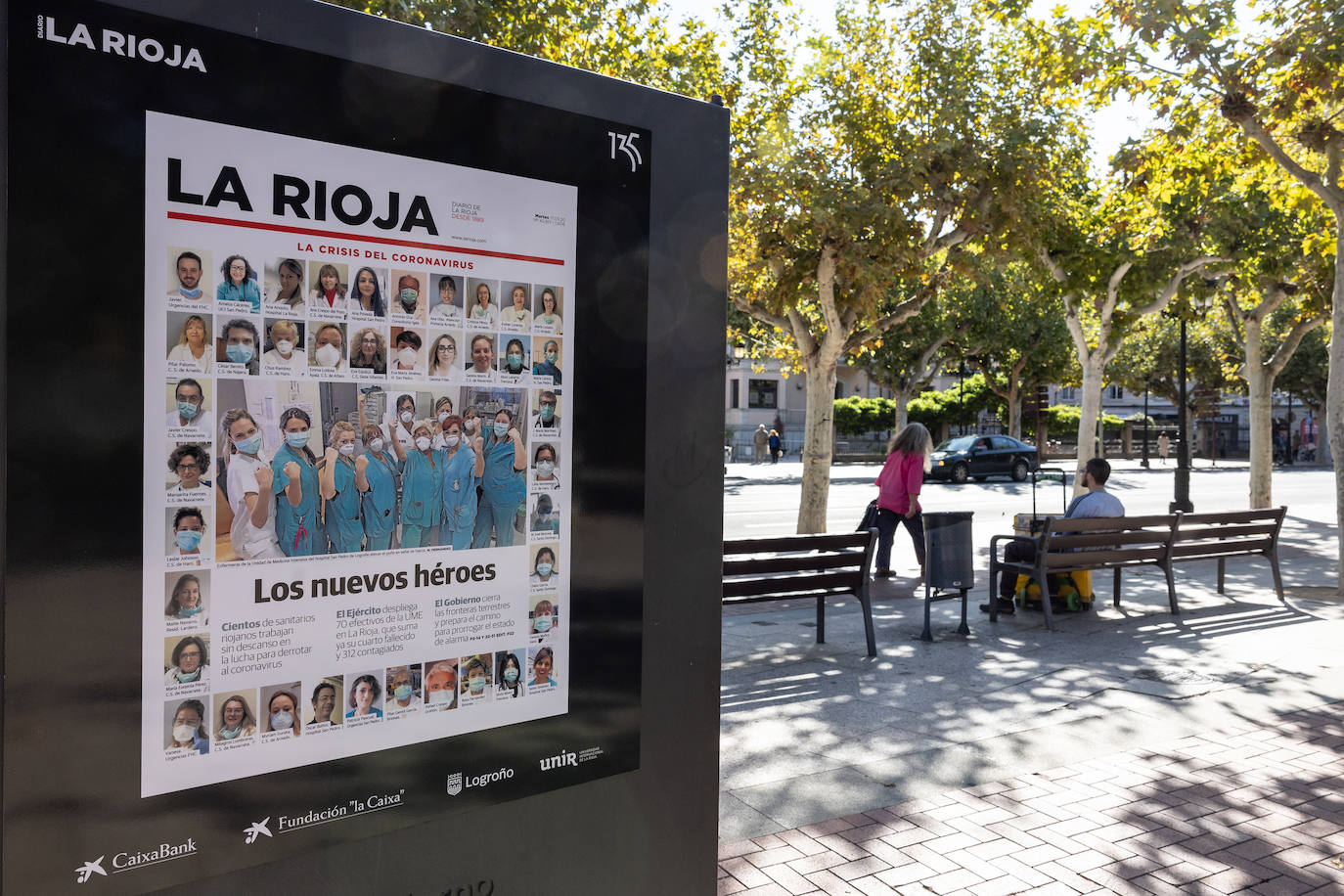 Una muestra de algunas de las portadas más importantes de Diario LA RIOJA