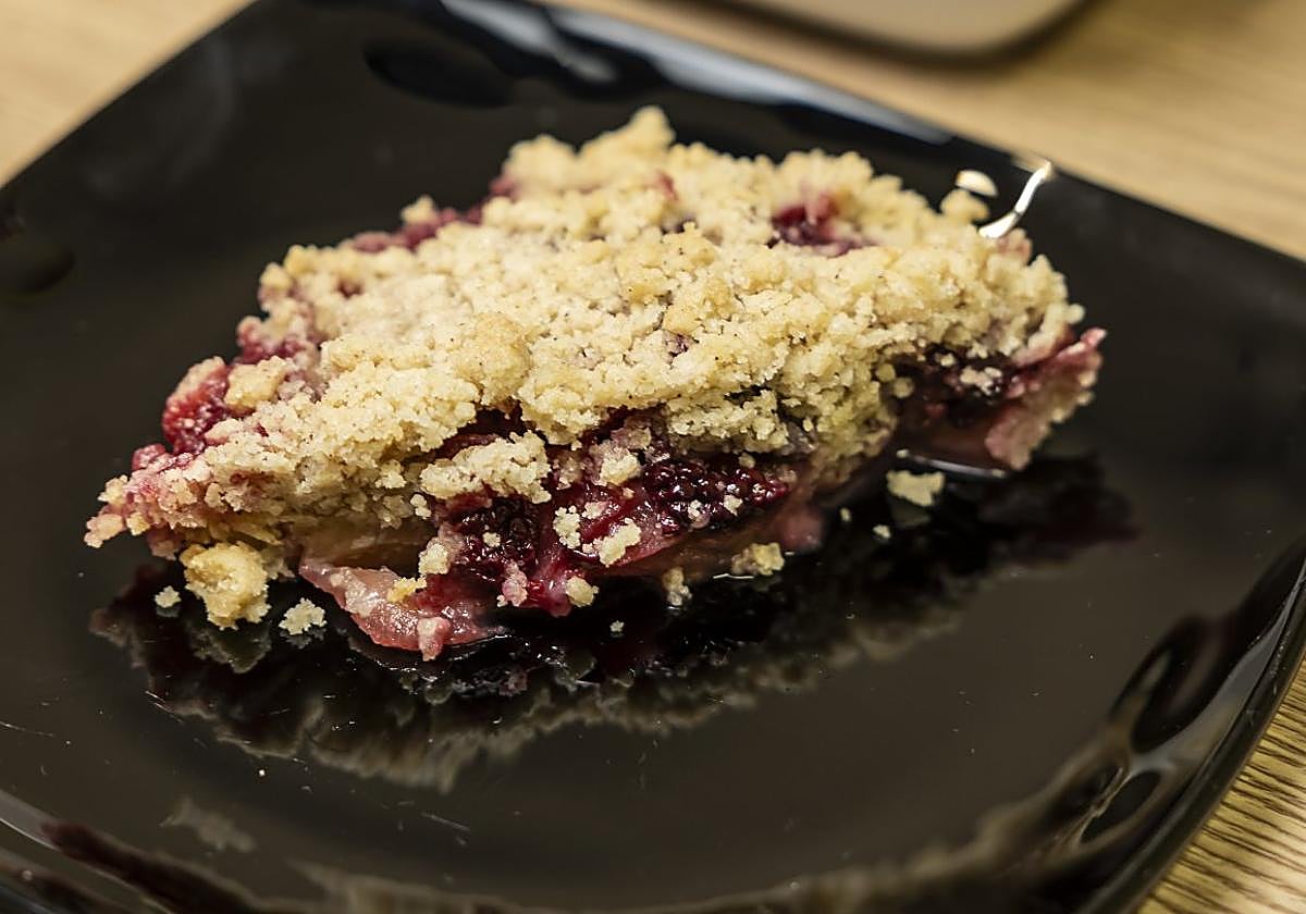 Crumble de moras