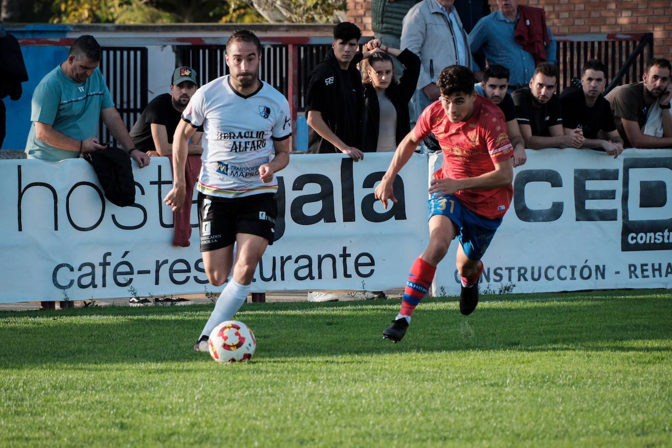 Las imágenes del Calahorra-Alfaro