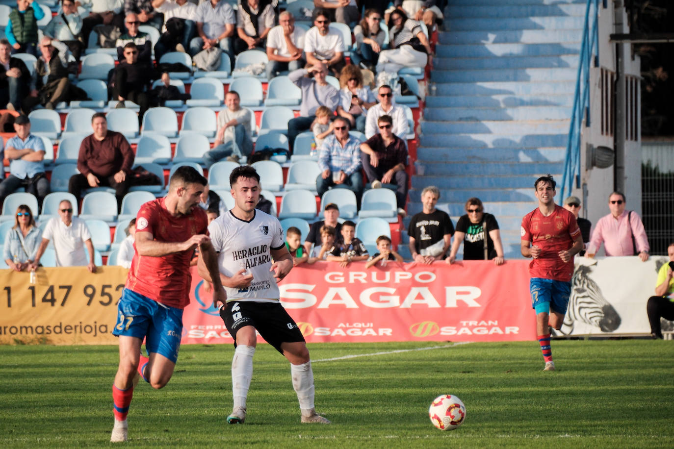 Las imágenes del Calahorra-Alfaro