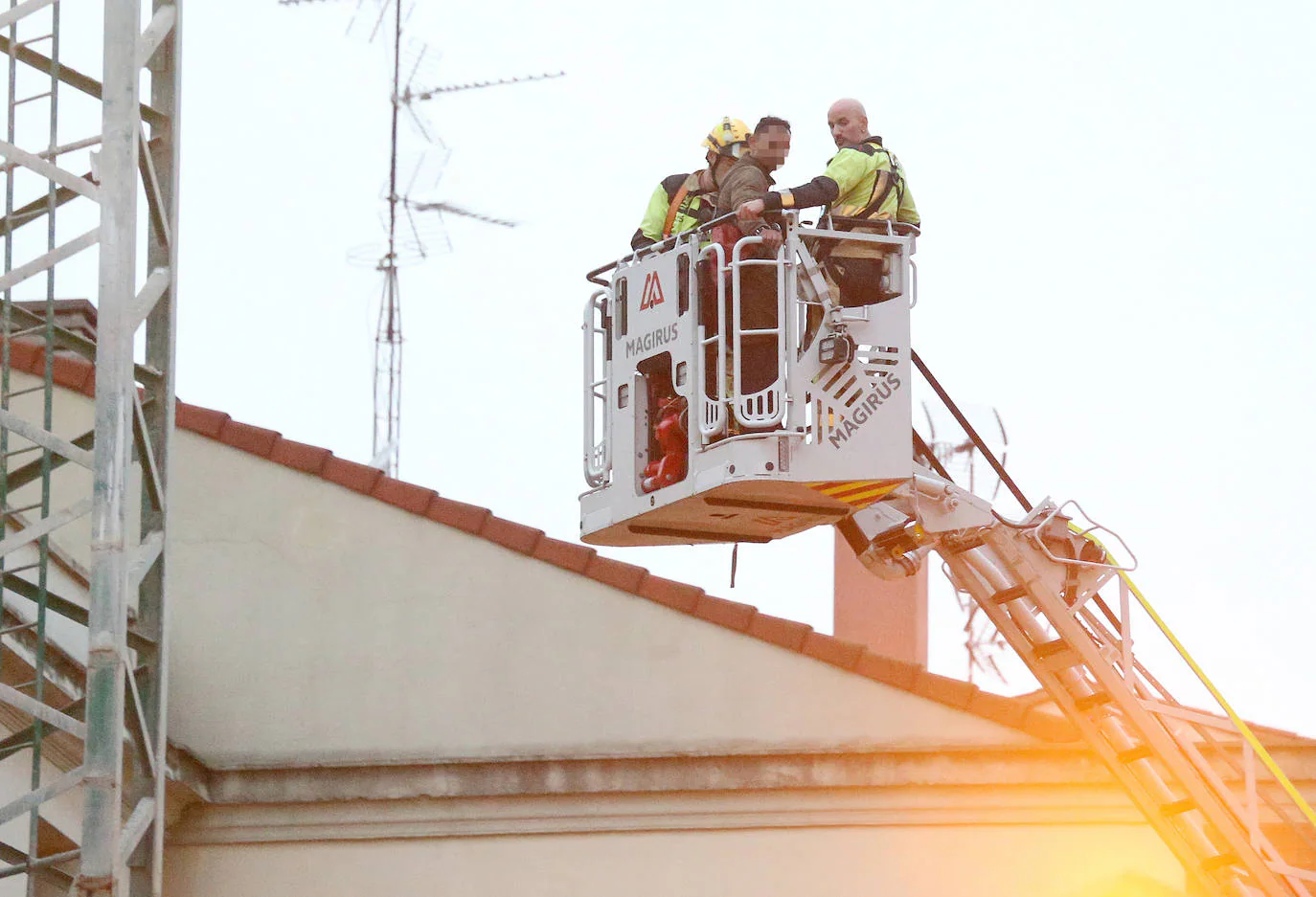 Las imágenes del rescate