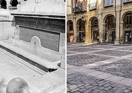 El pilón de la plaza