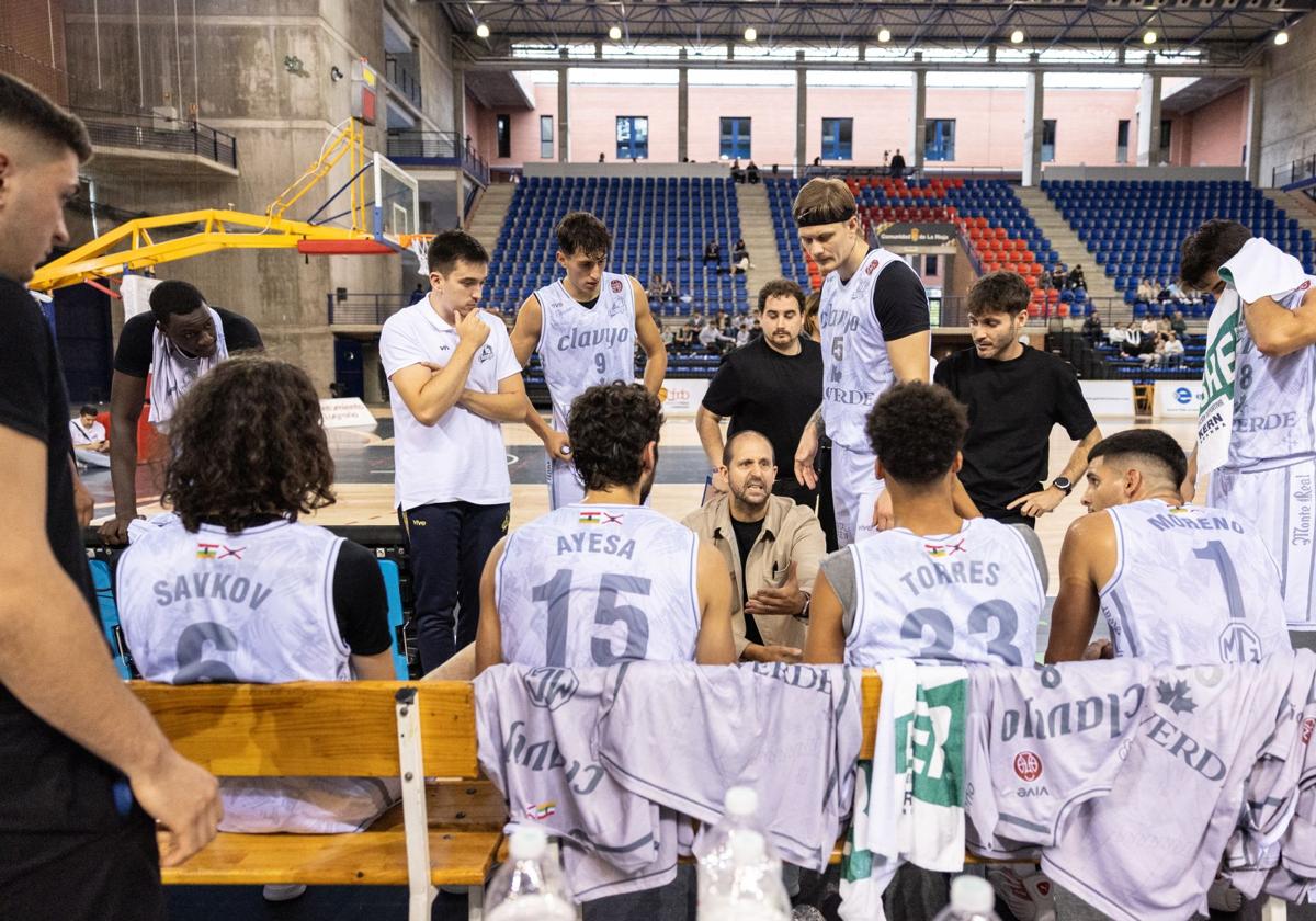 Primer partido oficial del Clavijo en el Palacio esta temporada.