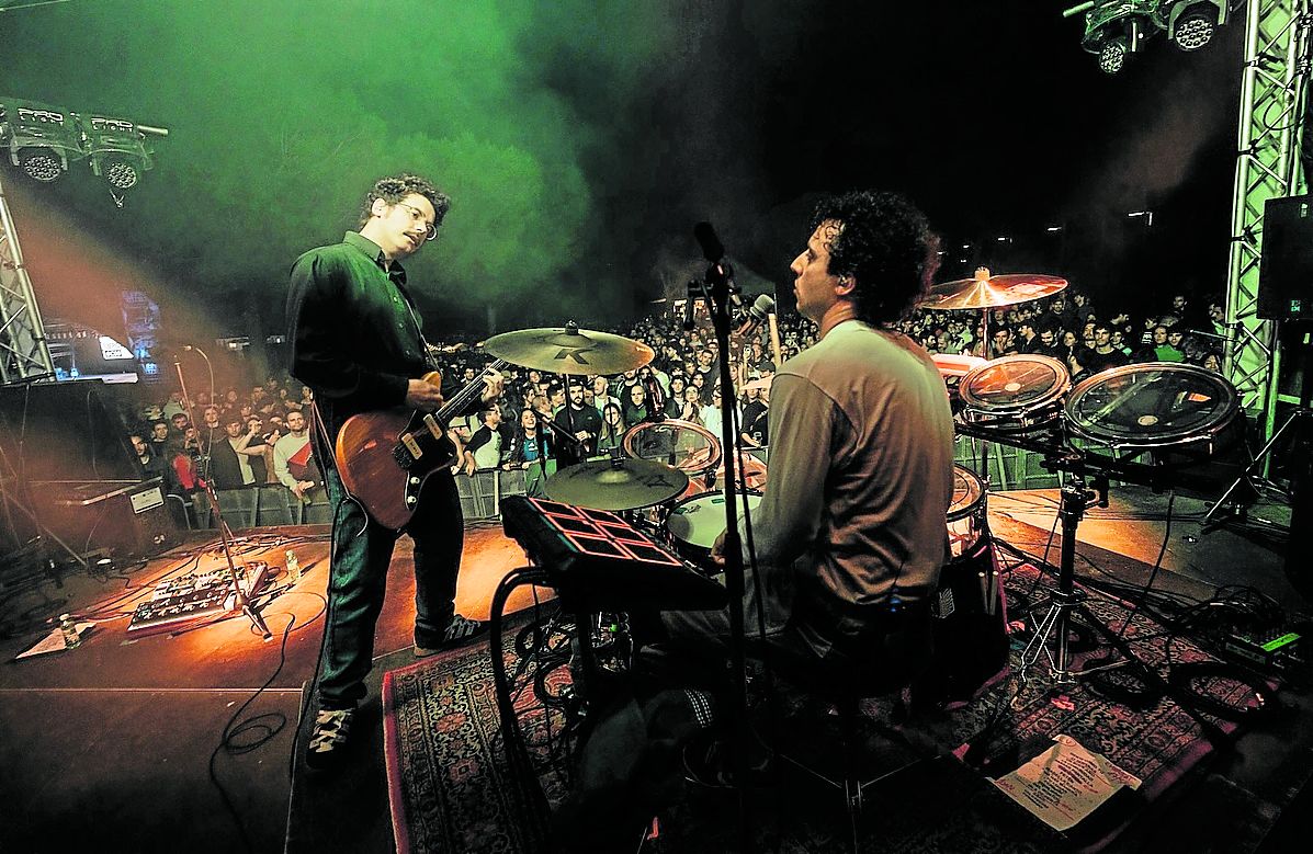 El dúo Cala Vento en directo.