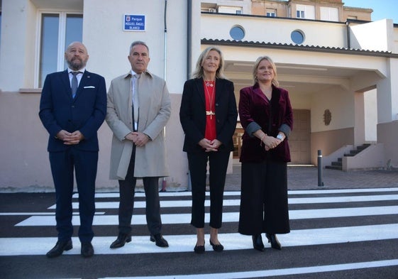 La inauguración del parque Ángel Blanco