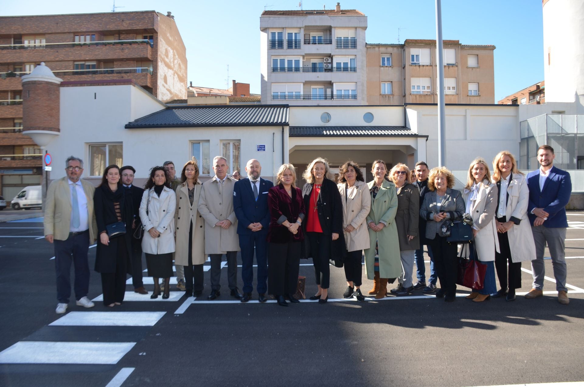 La inauguración del parque Ángel Blanco