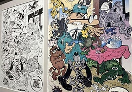 Exposición 'El universo Ibáñez', en Caja Rioja Gran Vía.