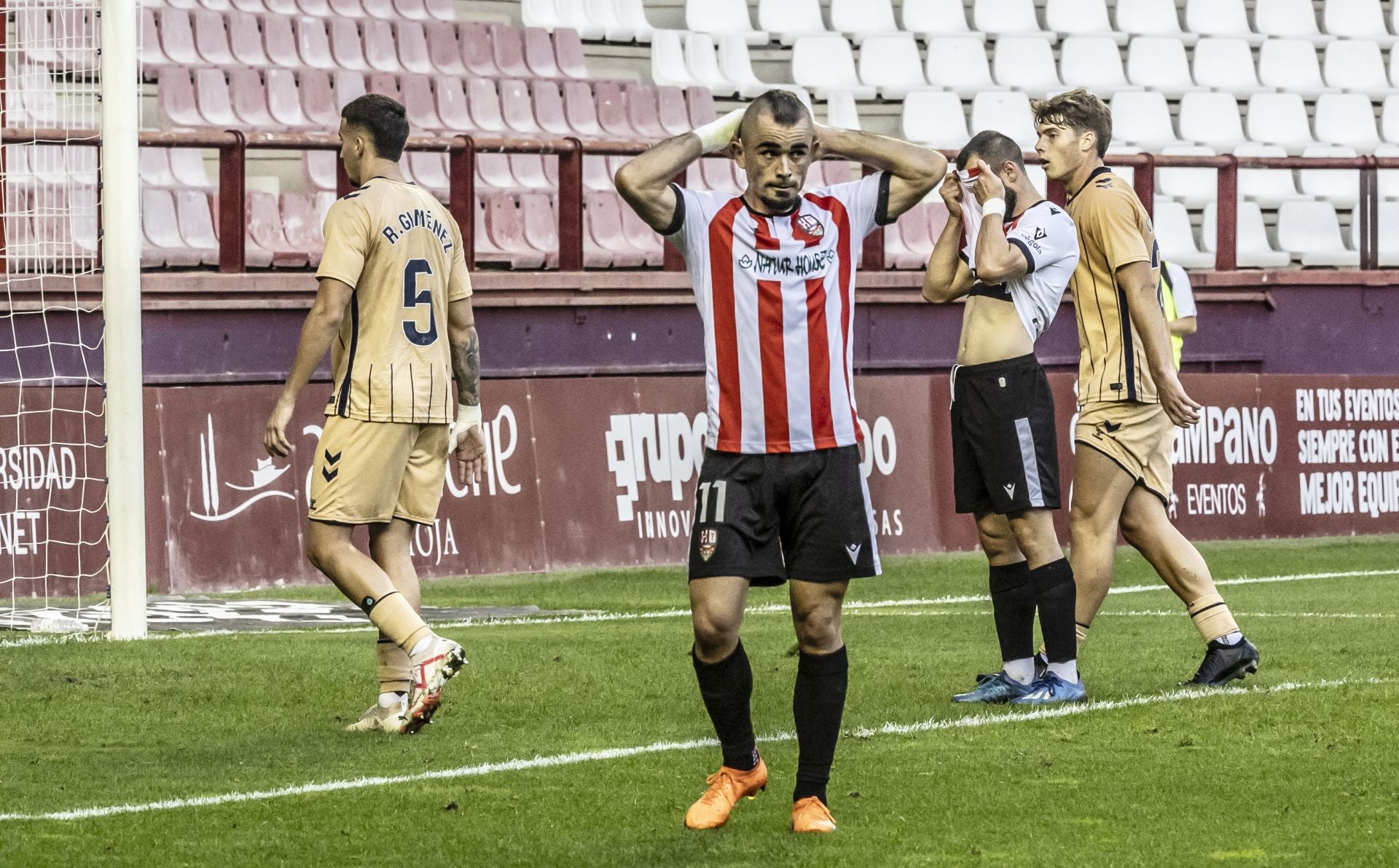 El partido UD Logroñés-Eibar B