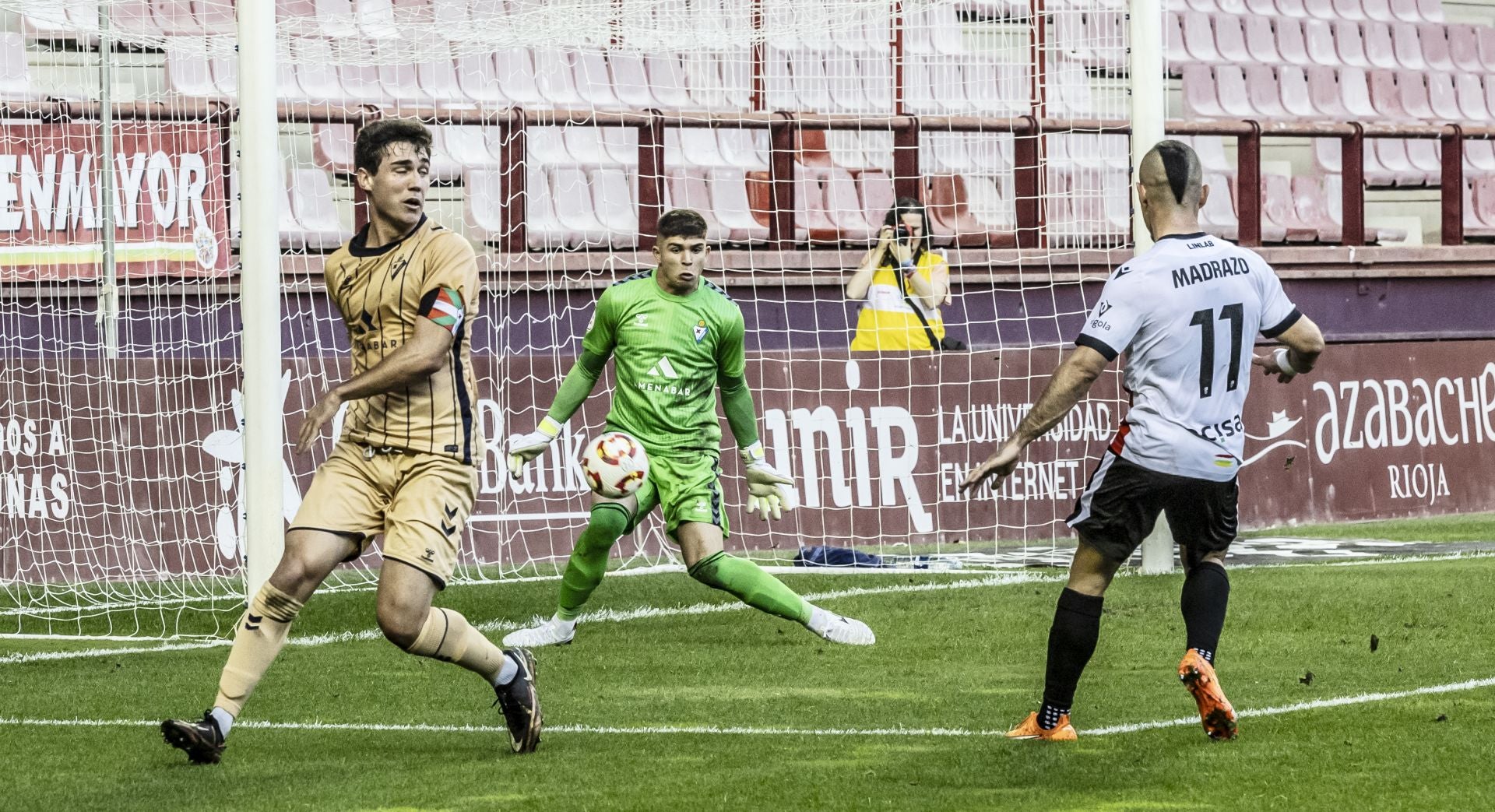 El partido UD Logroñés-Eibar B