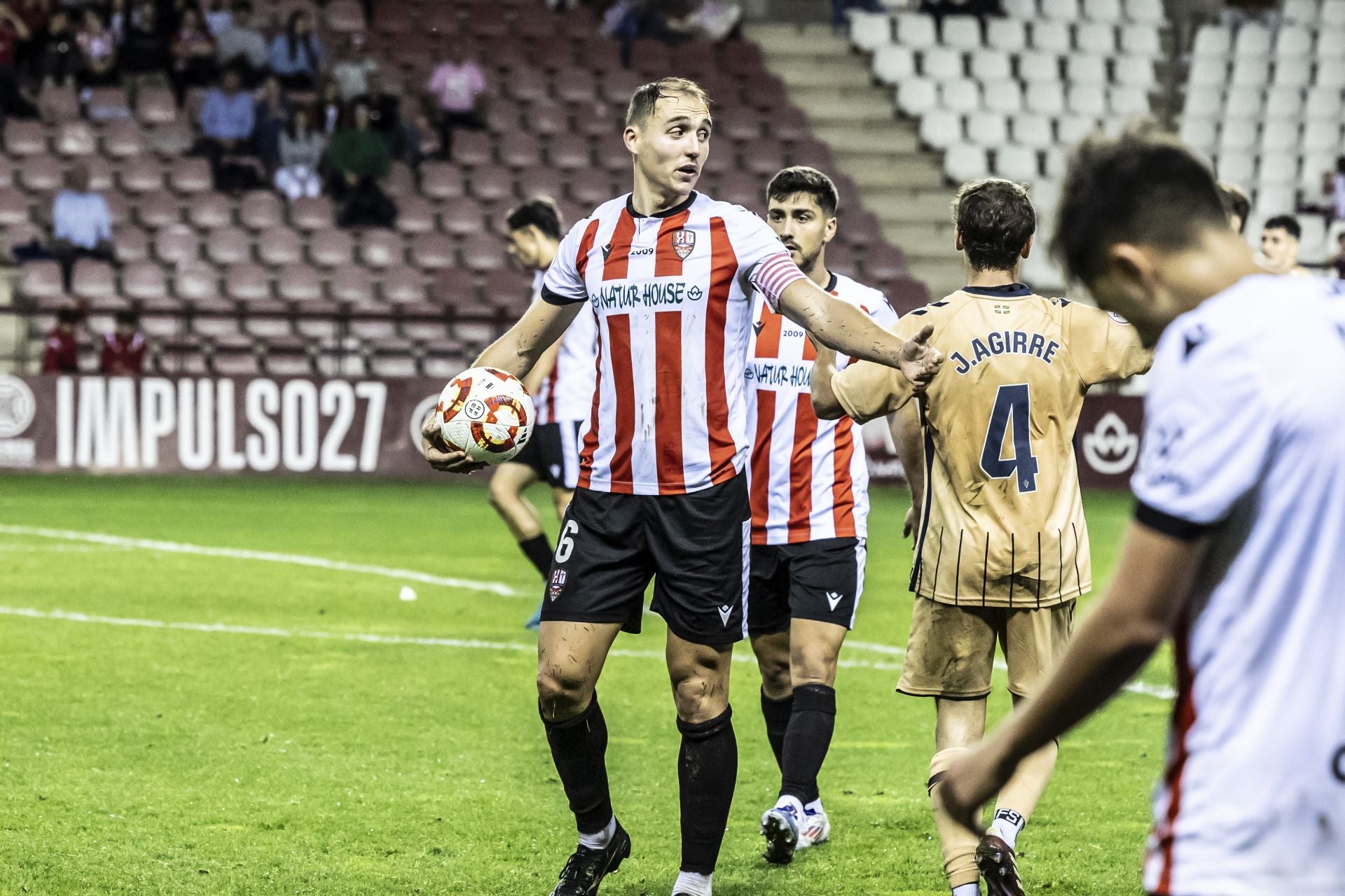 El partido UD Logroñés-Eibar B