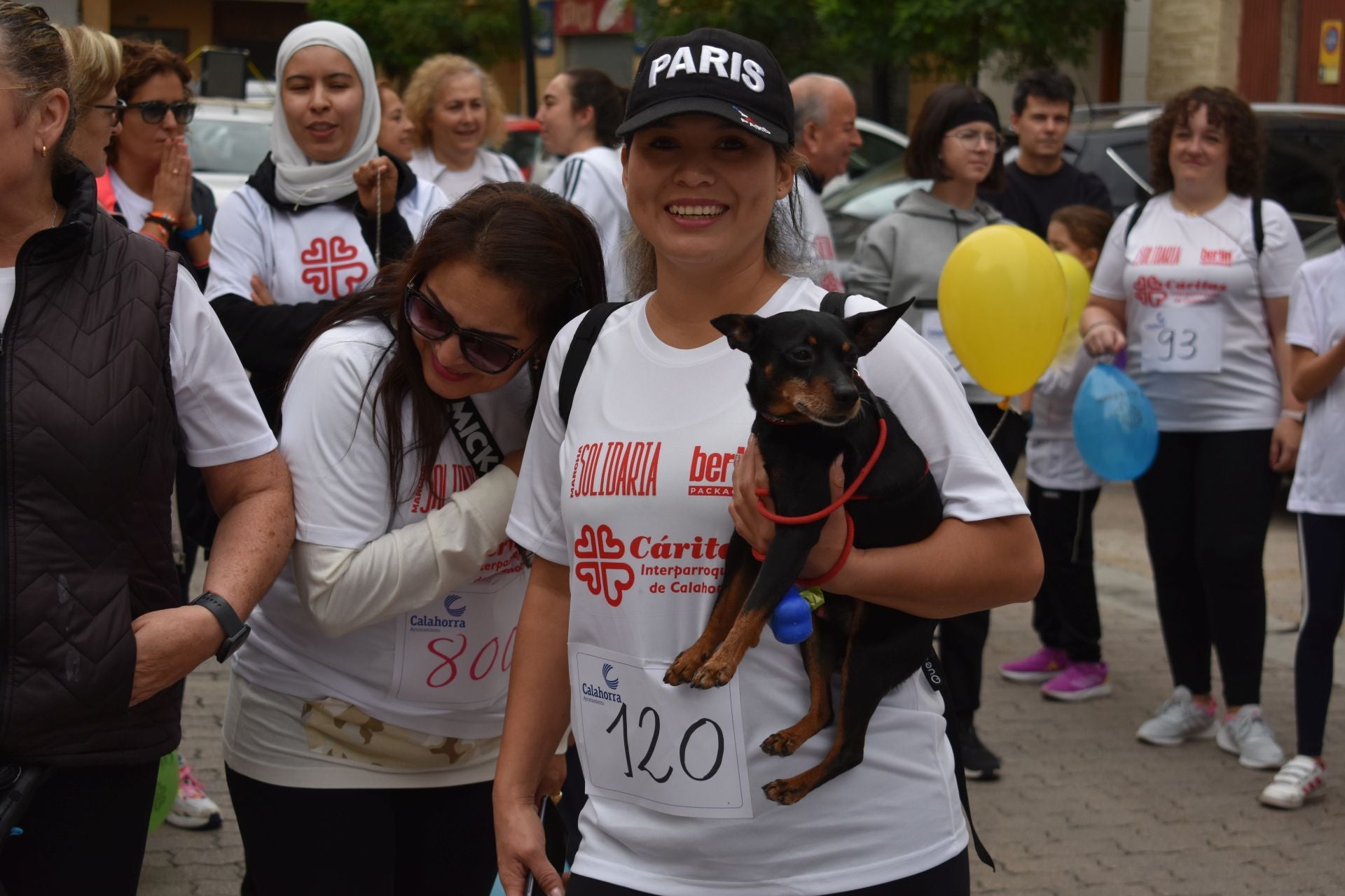 Marcha a favor de Cáritas en Calahorra