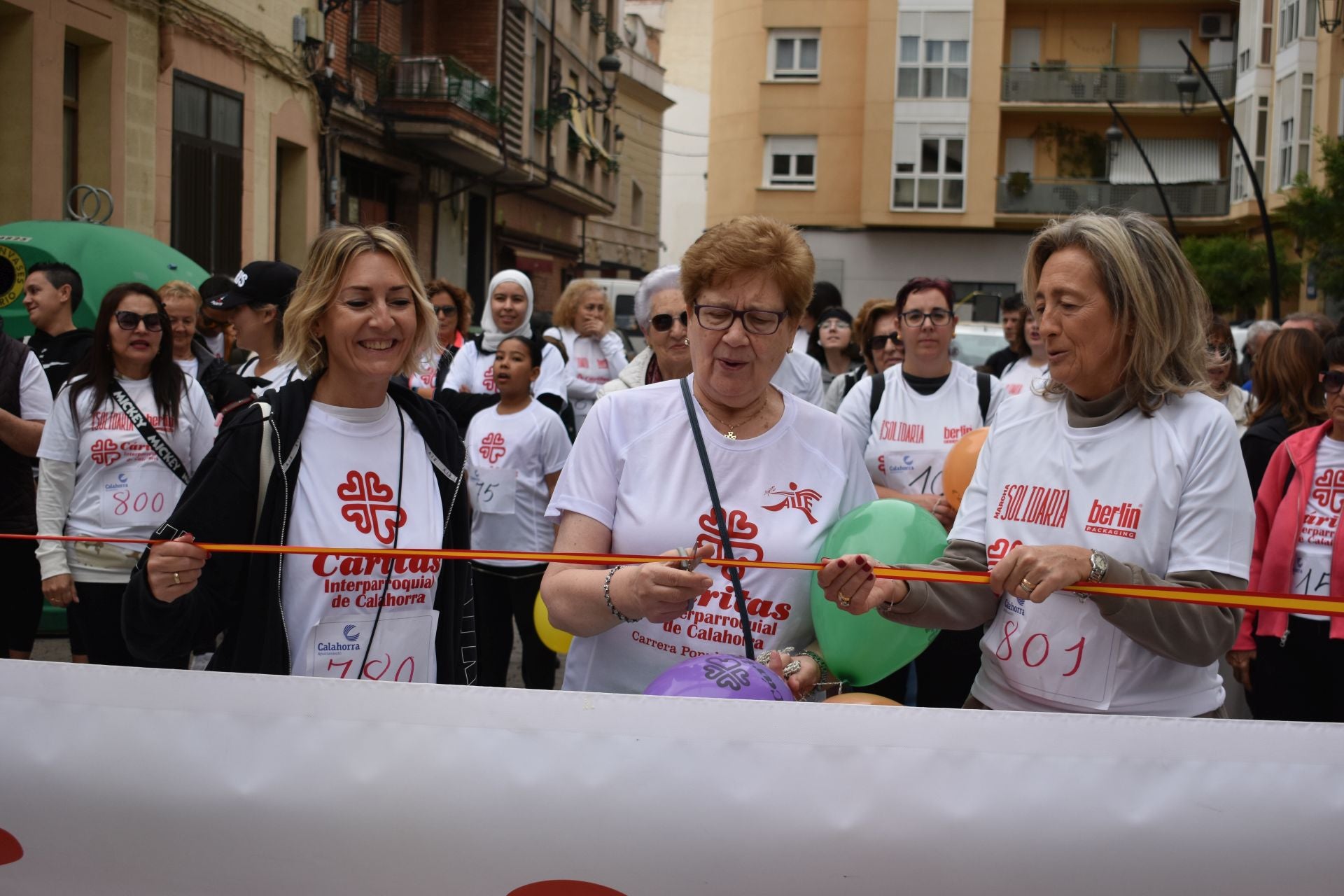 Marcha a favor de Cáritas en Calahorra