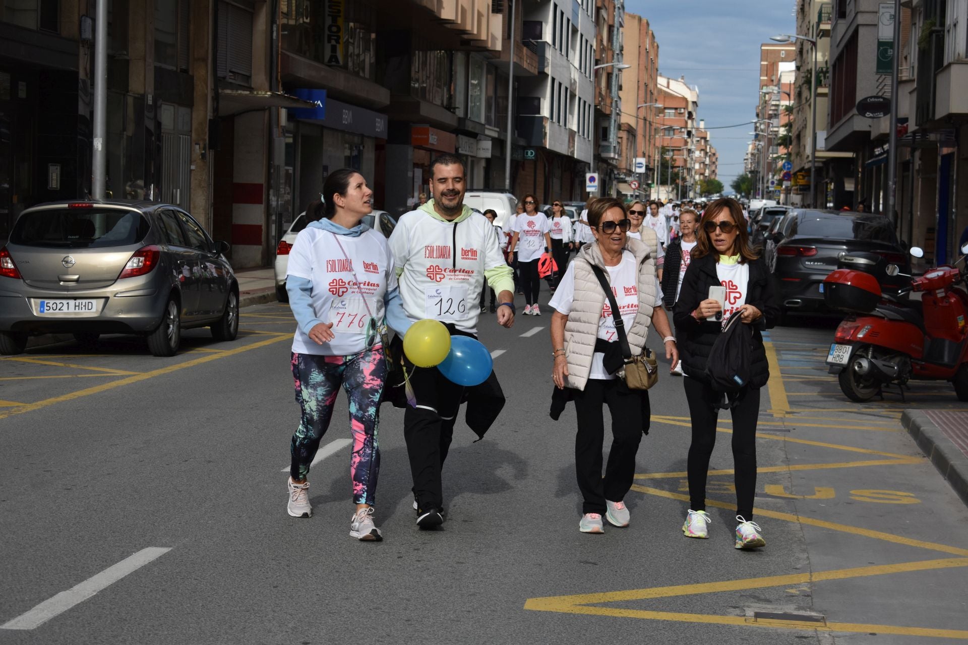 Marcha a favor de Cáritas en Calahorra