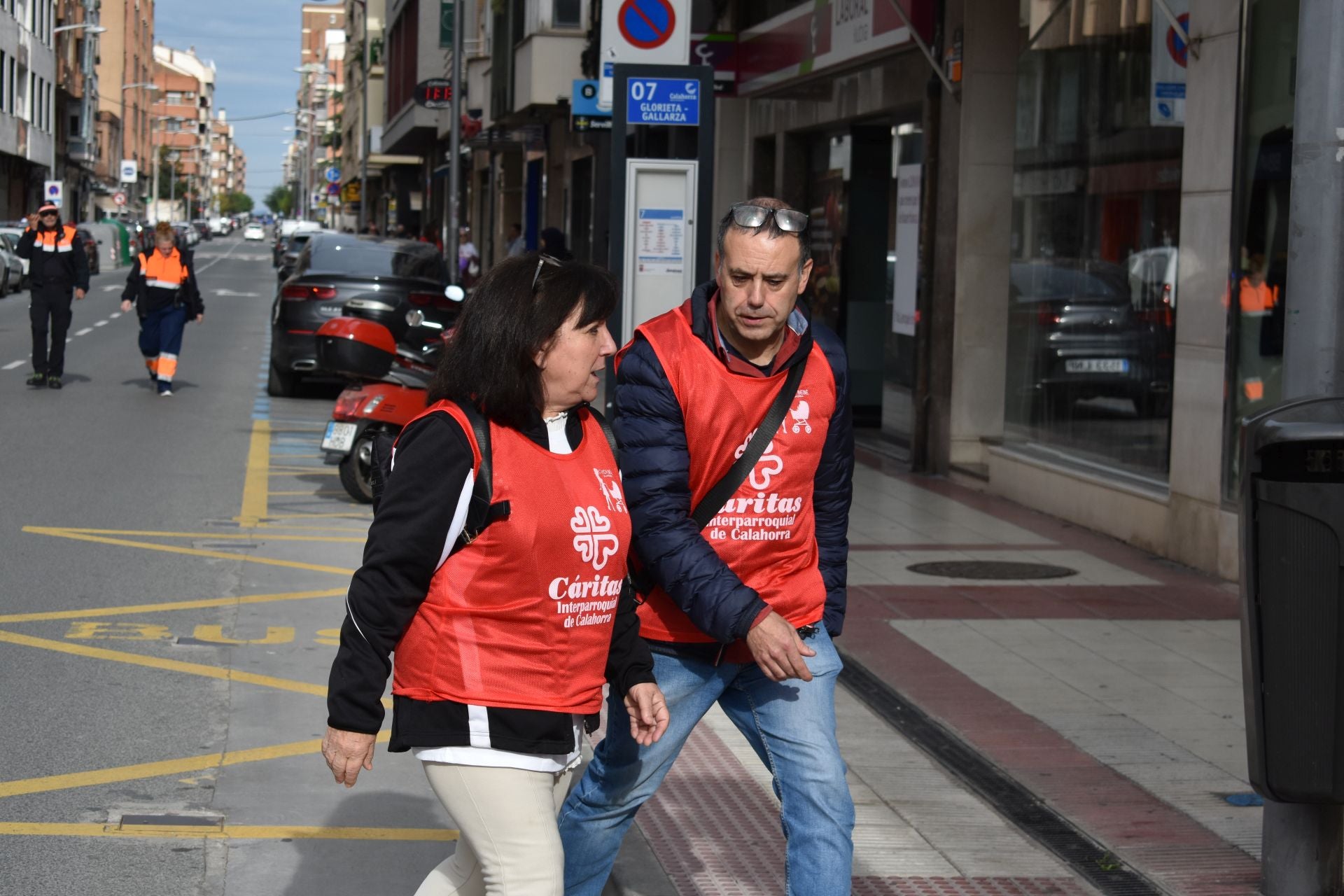 Marcha a favor de Cáritas en Calahorra