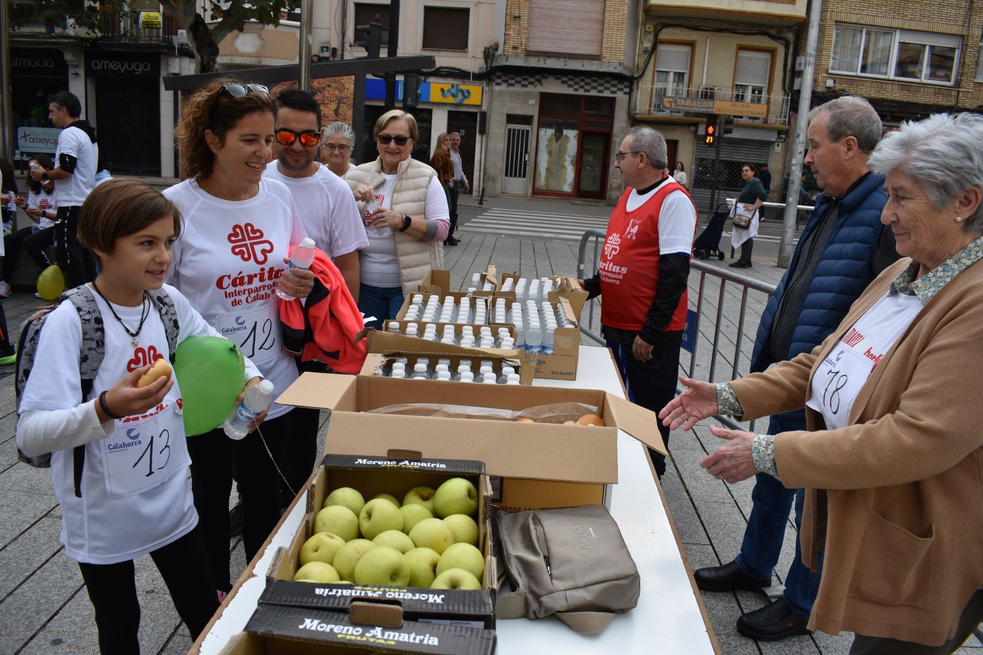 Marcha a favor de Cáritas en Calahorra