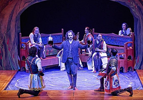 Escena de la obra 'El castillo de Lindabridis'.