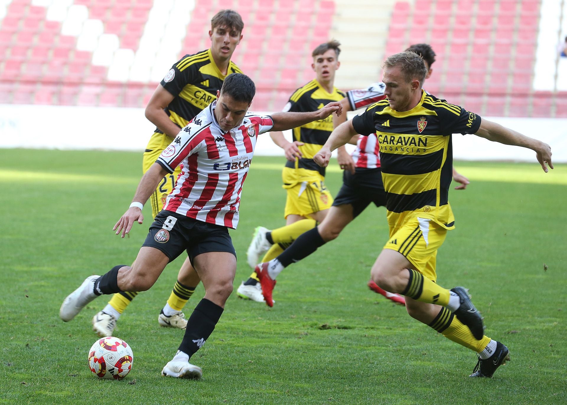 Las imágenes del partido SDL-Deportivo Aragón