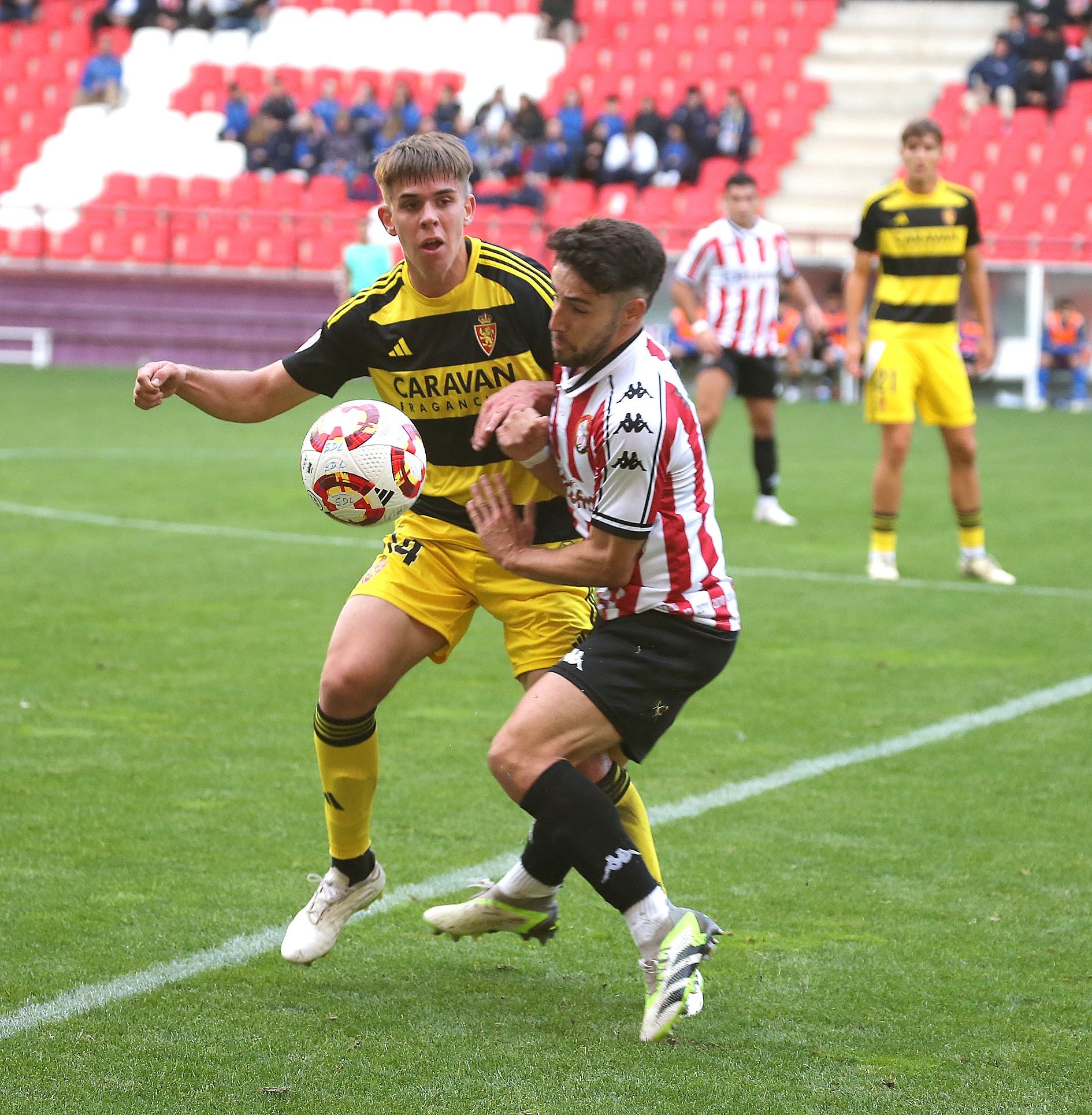 Las imágenes del partido SDL-Deportivo Aragón