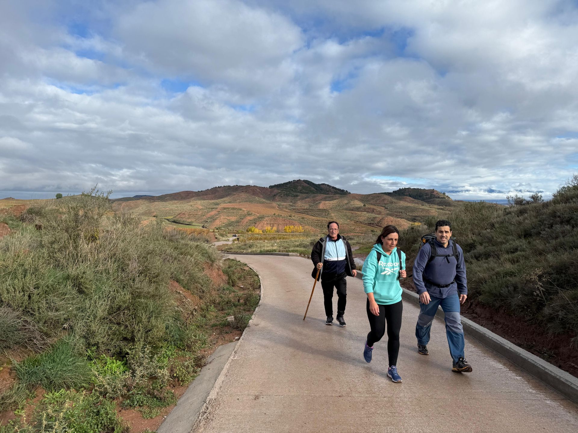 7ª edición de la marcha por el Camino Real de Nájera a San Millán