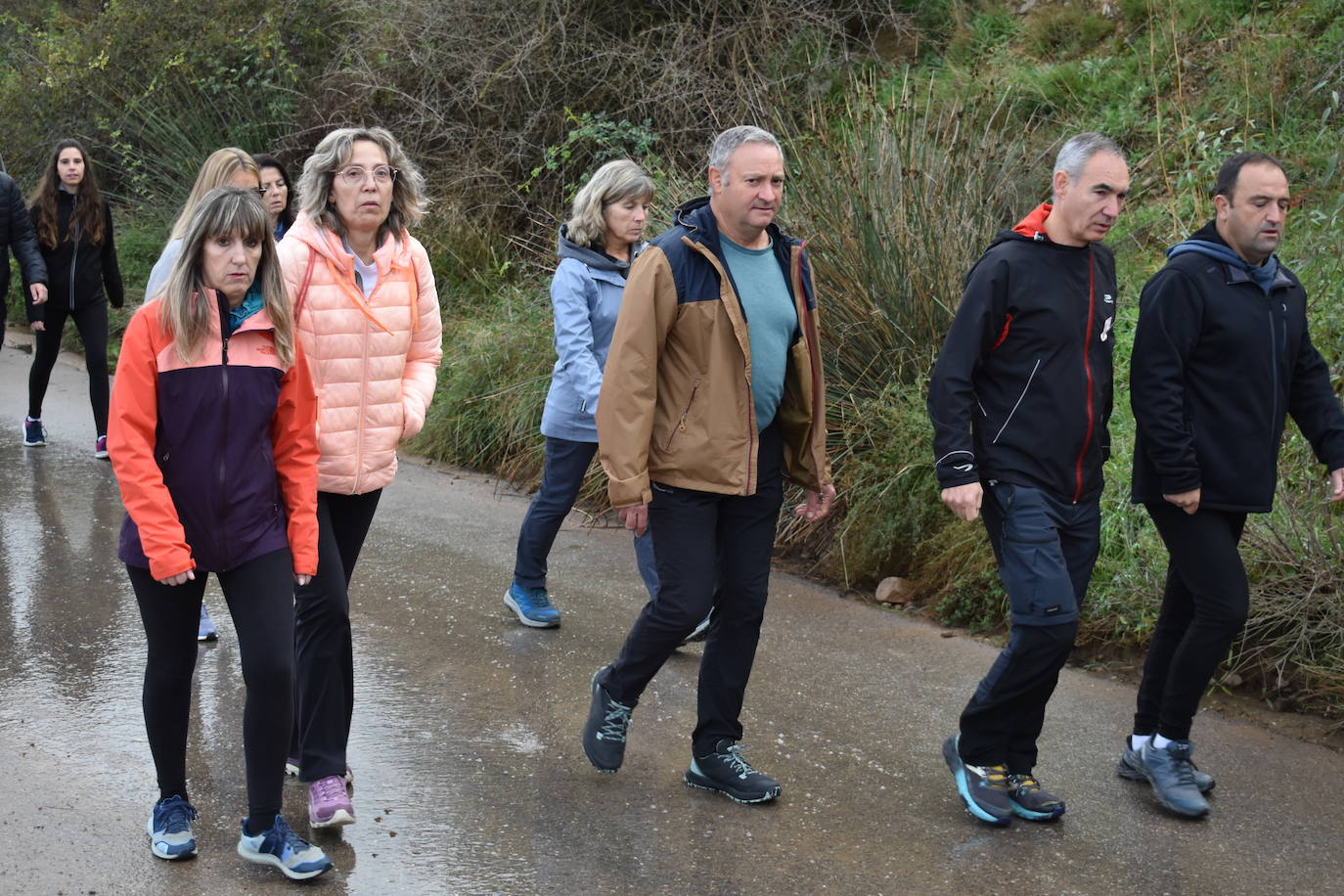 Los riojanos se vuelcan con la marcha de Amade contra el cáncer