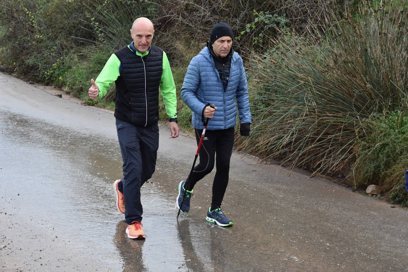 Los riojanos se vuelcan con la marcha de Amade contra el cáncer