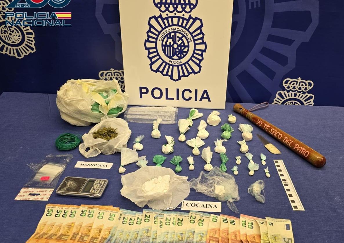 El operativo antidroga en Pérez Galdós se salda con la incautación de 2.200 dosis de cocaína