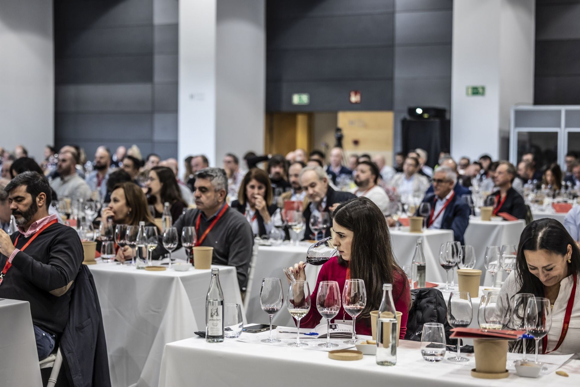 Concurso de catadores y cata de Ramón Bilbao en Riojafórum