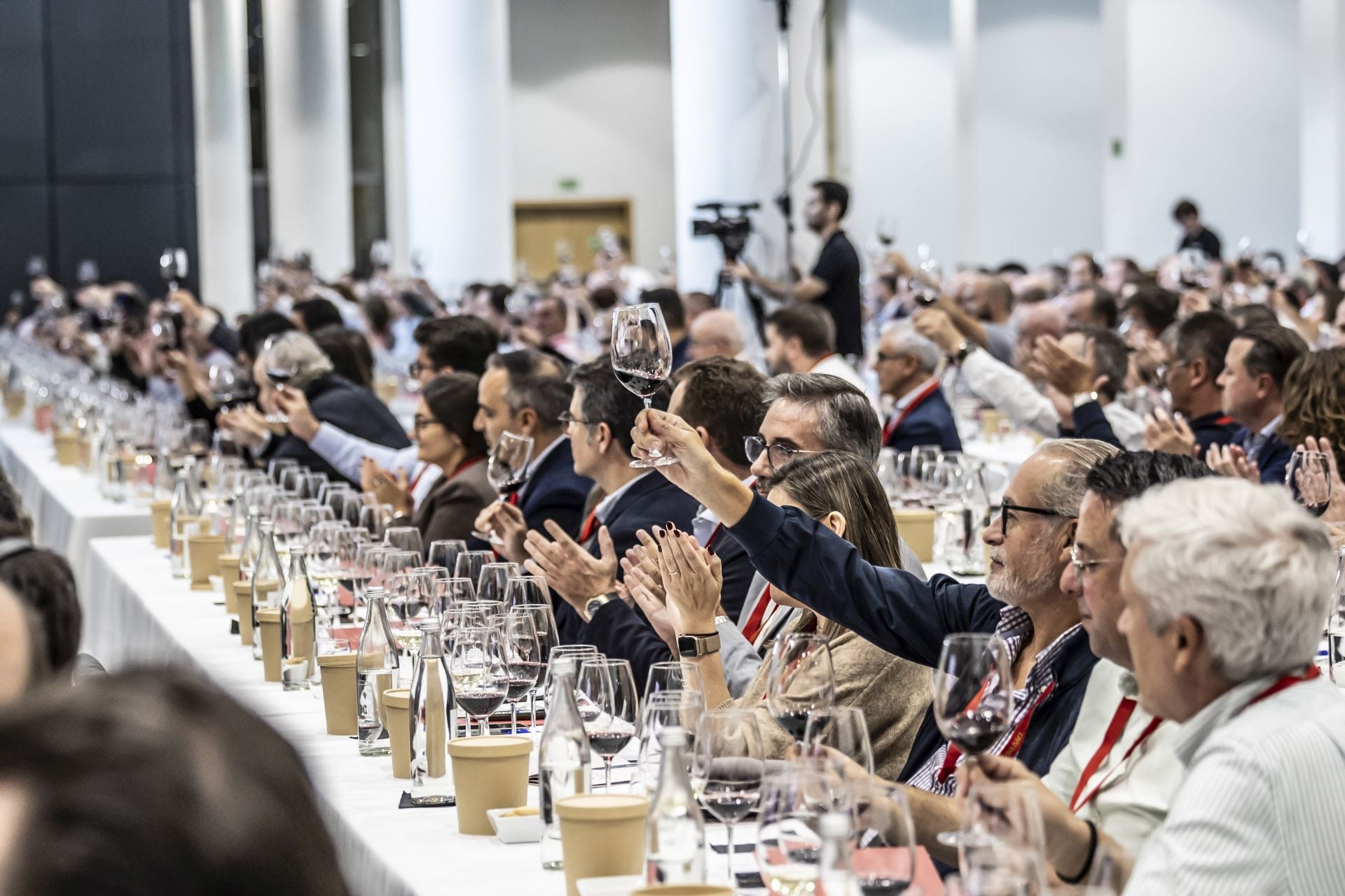 Concurso de catadores y cata de Ramón Bilbao en Riojafórum