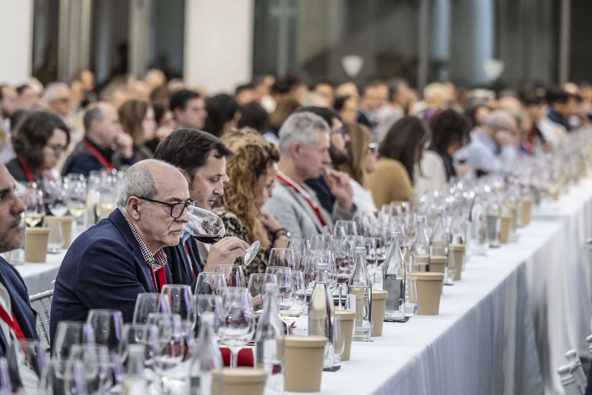 Concurso de catadores y cata de Ramón Bilbao en Riojafórum