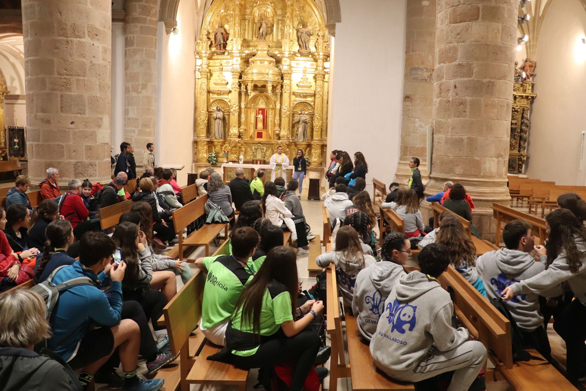 Primeros pasos de la 40 Valvanerada Scout de Arnedo