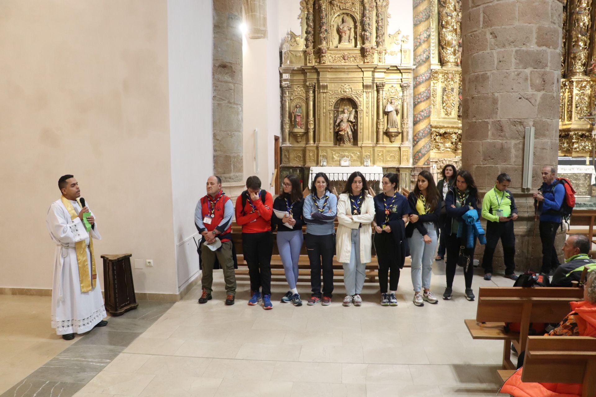 Primeros pasos de la 40 Valvanerada Scout de Arnedo